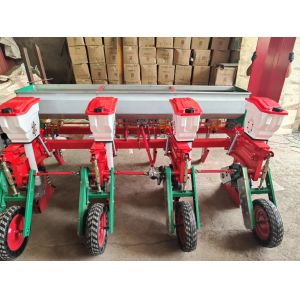 4 rows Precision Pneumatic Corn Bean Seeder Soybean seed planting machine