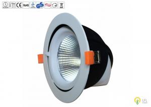  Rotate 360 Degrees Exterior LED Downlights , Black 6000k LED Downlights Manufactures