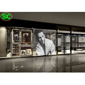 Flexible Magic Window Glass Transparent LED Screen Display P6.25