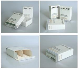 Magnetic Cosmetic Packaging Boxes / Elegant Rigid Luxury Gift Box