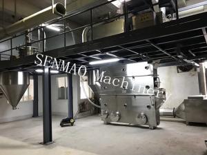 China DF Automatic Spray Drying Machine Natural Gas Spray Dryer Granulator No Dust on sale