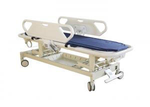  PP Side Rails Ambulance Stretcher Trolley Self Lubricating Cranking Manufactures
