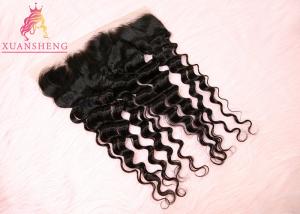  Virgin Indian Hair 13x4 Lace Frontal No Tangle Loose Wave Silky Swiss Lace Frontals Manufactures
