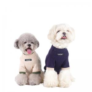  Autumn And Winter Styles Pet Casual Design Clothing With Ribbed Cuffs Manufactures