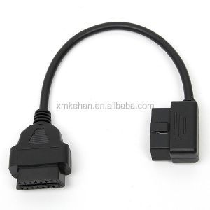 China RoHS Compliant Automotive OBD 16 Pin Male And Female Connector OEM Color Popular on sale