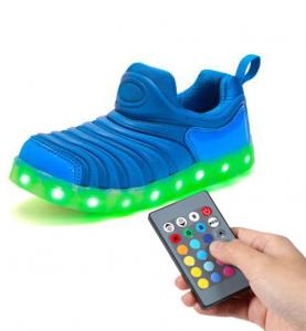China Men Women Remote Control LED Shoes Rechargeable Function For Parties on sale