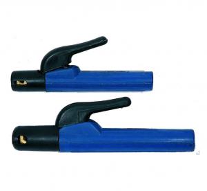 China Brass Plastic Welding Electrode Holder , Mini Stick Welding Rod Holder 300A on sale