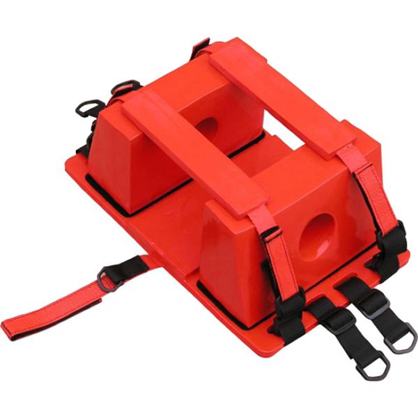 Strong Spine Board Head Immobilizer , Spineboard Head Block Adjustable