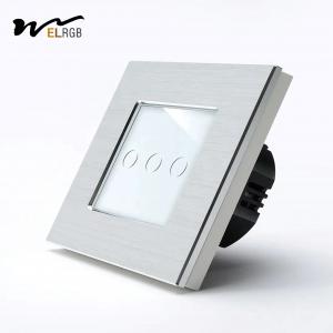  250V Wifi Wall Light Switch LED Light Spare Parts 3 Gang Smart Light Switch Manufactures