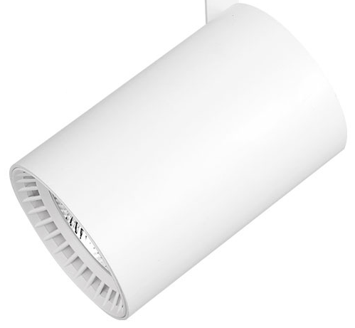 Aluminium housing dimmable led track lighting 18w cob epistar high brightness led track light