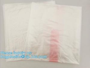 China Pva water soluble trip laundry bags pva plastic bag top sale, Disposable Water Soluble PVA Laundry Bag for Hospital Infe on sale