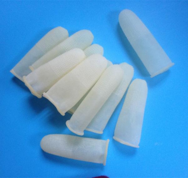 Quality latex transparent antislip finger cots for sale