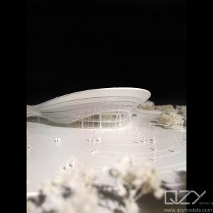 China Conceptual Architectural Concept Model Making Company Aecom 1:500 Hubei Xunlong Hall on sale