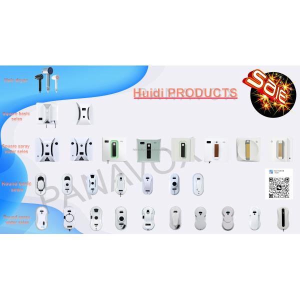 App Controlled Cordless Robot Window Cleaner 2.5min/M2 Glasses Wall Cleaning Robot