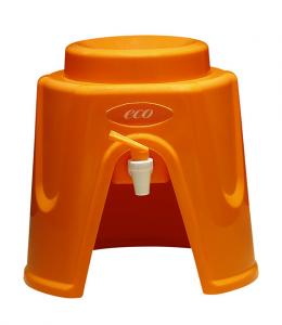 China Orange Countertop Filtered Water Dispenser ,  Non Electric Water Purifier Dispenser on sale