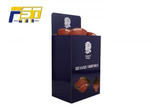 China UV Coated Cardboard Dump Bins Customized Graphics Design For Exhibition Display on sale
