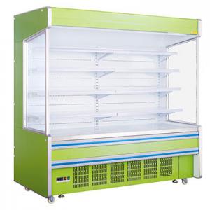 China 8ft Supermarket Open Freezer Air Curtain Plug in Open Chiller For Vegetable on sale