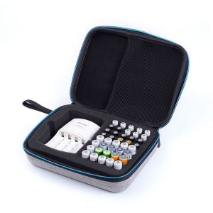  OEM Fireproof EVA Battery Storage Case With Shape Foam Lining Manufactures