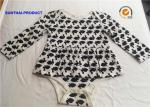 Long Sleeve Newborn Baby Outfits 100% Cotton Rabbit AOP Baby Romper For Fall /