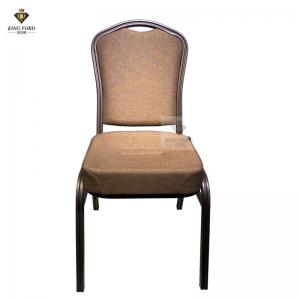 China Stackable Hotel Banquet Chair Iron Aluminum Powder Coating Finish Tyrone Chair on sale