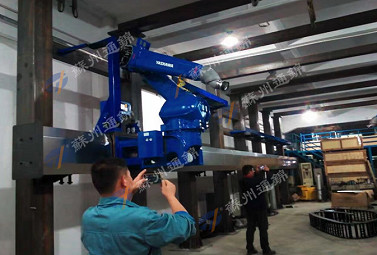  High Precision Dustproof Robot Rail System For Flame Plating Max Stroke 70m Manufactures