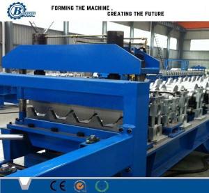  Galvanized Steel Trapezoidal Sheet Metal Roll Forming Machines High Speed Manufactures