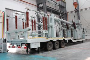  132 Kv Vehicle Mounted Transformer Substation /  Prefabricated Mobile Substation Manufactures