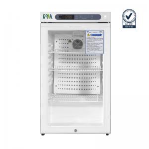  100L Portable Medical Pharmacy Vaccine Fridge Cabinet Glass Door For Drugs Cold Storage Manufactures