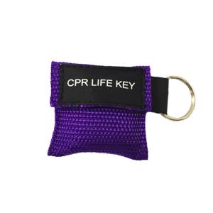 China Bag Keychain Cpr Mask With Gloves Promotional Gift Cpr Face Shield Cardiopulmonary on sale