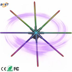 Buy cheap 3D Holographic Fan with 768 LED Lamp Beads 1 ms Response Time and 3740nit from wholesalers