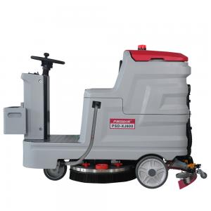 China Push Type Industrial Advance Floor Scrubber Washing Machine For Garage on sale