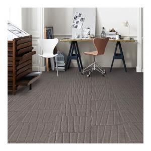  High-Low Loop Plain Commercial Broadloom Carpet Solution Dye INVISTA Nylon 66 Manufactures
