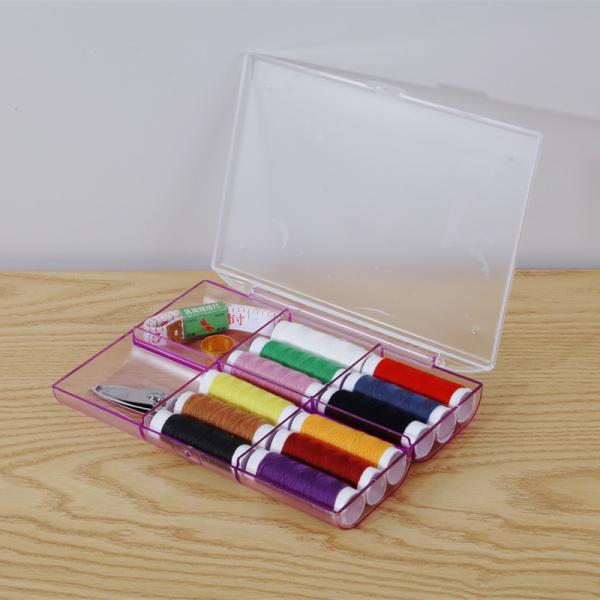 Clear Plastic Storage Boxes With Adjustable Compartments 6 Lid