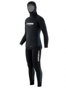 China Super Stretch  Smooth Skin Neoprene Wetsuit 1.5MM Premium Neoprene 2 Pieces Wetsuit For Freediving on sale