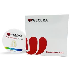  Super Strong 700MPa 8-Layered Zirconia Blocks For Crowns/Bridges Manufactures