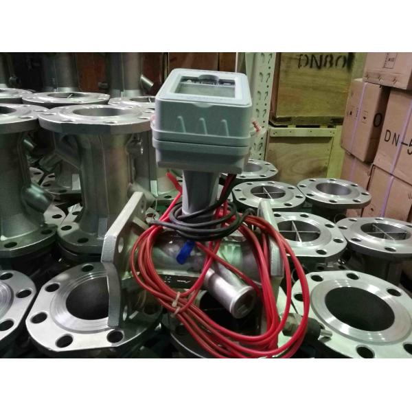 Transit Time Type Ultrasonic Water Meter Agricultural With Built In Controller