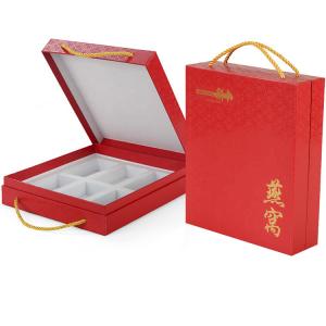 China Custom Logo Printed Cardboard Luxury Birdnest Bird Nest Packaging Gift Box on sale