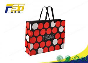  SGS Customized Logo Recycled Paper Bag UV Coating Surface For Clothing Packaging Manufactures