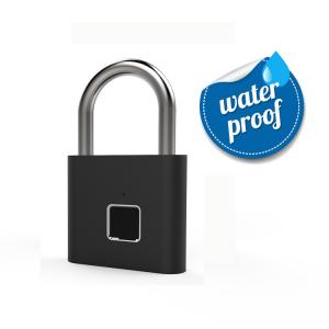  Fingerprint Padlock Fingerprint Waterproof Keyless Anti-Theft Security Digital Lock Portable for Locker, Gym, Door Manufactures
