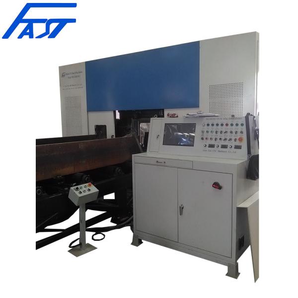 Powerful 3-Spindle CNC H-Beam Drilling Machine For Steel Structure Model SWZ1250-3 Exported To Tunisia