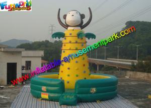 China Customized Inflatable Rock Climbing Wall Sport Climbing Games Outdoor on sale