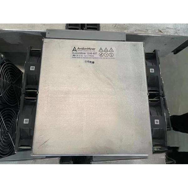 Used Canaan Avalon Miner A1246 83T 3250W Bitcoin Mining 331*195*292mm