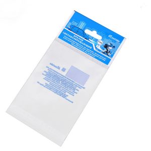 China OPP Transparent Plastic Bag With Cardboard Header BPA Free on sale