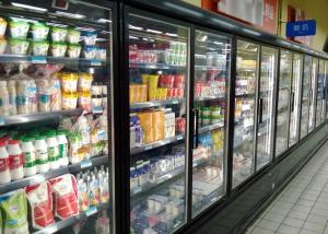 China Superstore Cold Chain Multideck Display Fridge For Fresh Meat And Sausages on sale