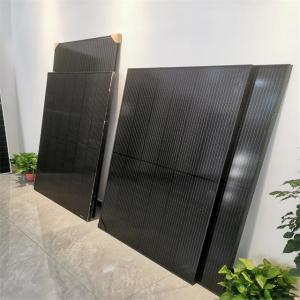  ALL Black Mono Solar Panel 550w 555w,560w Solar Panels Fully Black With Black Frame, back sheet Manufactures