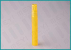 China Yellow Mini 10ml Perfume Atomizer , Logo Printing Refillable Perfume Pen  on sale