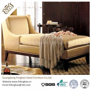  Wooden Indoor Chaise Lounge Chair Cream Tan Fabric With Transitional Arm Ottoman Manufactures
