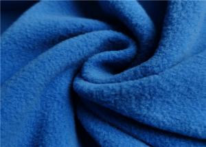  Anti Pill 300gsm Polyester Polar Fleece Fabric With Double Brushed Manufactures