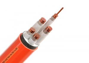 China High Temperature Non Metallic Sheath 4x70+1x35 Sqmm Fire Rated  Lszh Power Cable on sale