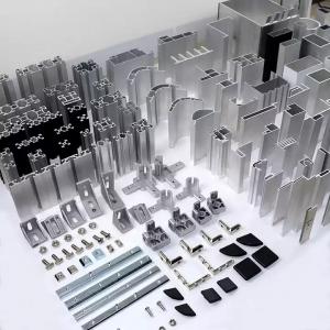  V T Slot Extrusion Aluminum Profile 8080 6063 Alloy Frame Industrial Custom Manufactures